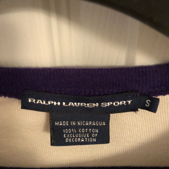 Striped long sleeve Ralph Lauren Tee - Picture 3 of 3